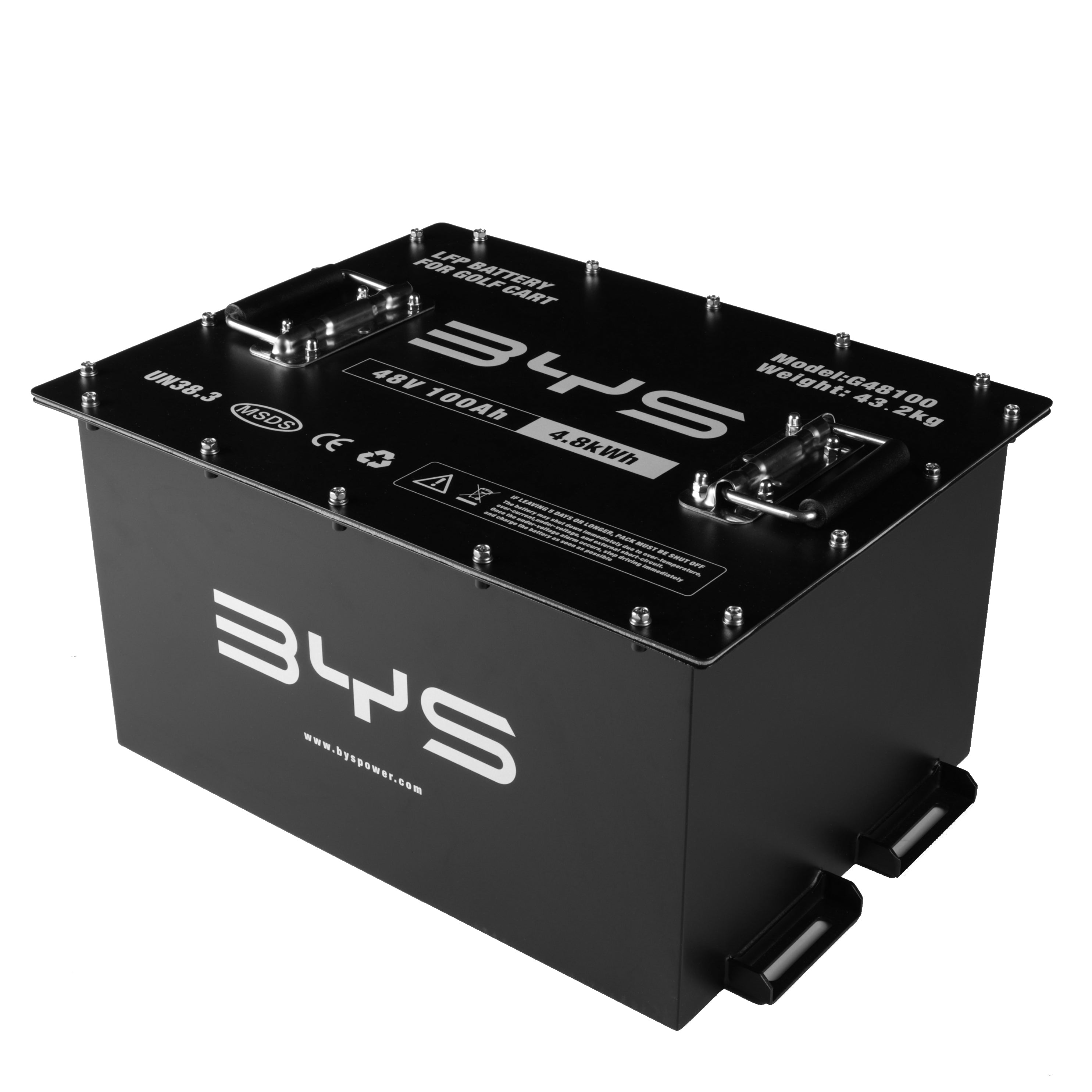 48V 100Ah Lithium Iron Phosphate Battery for Golf Cart G48100