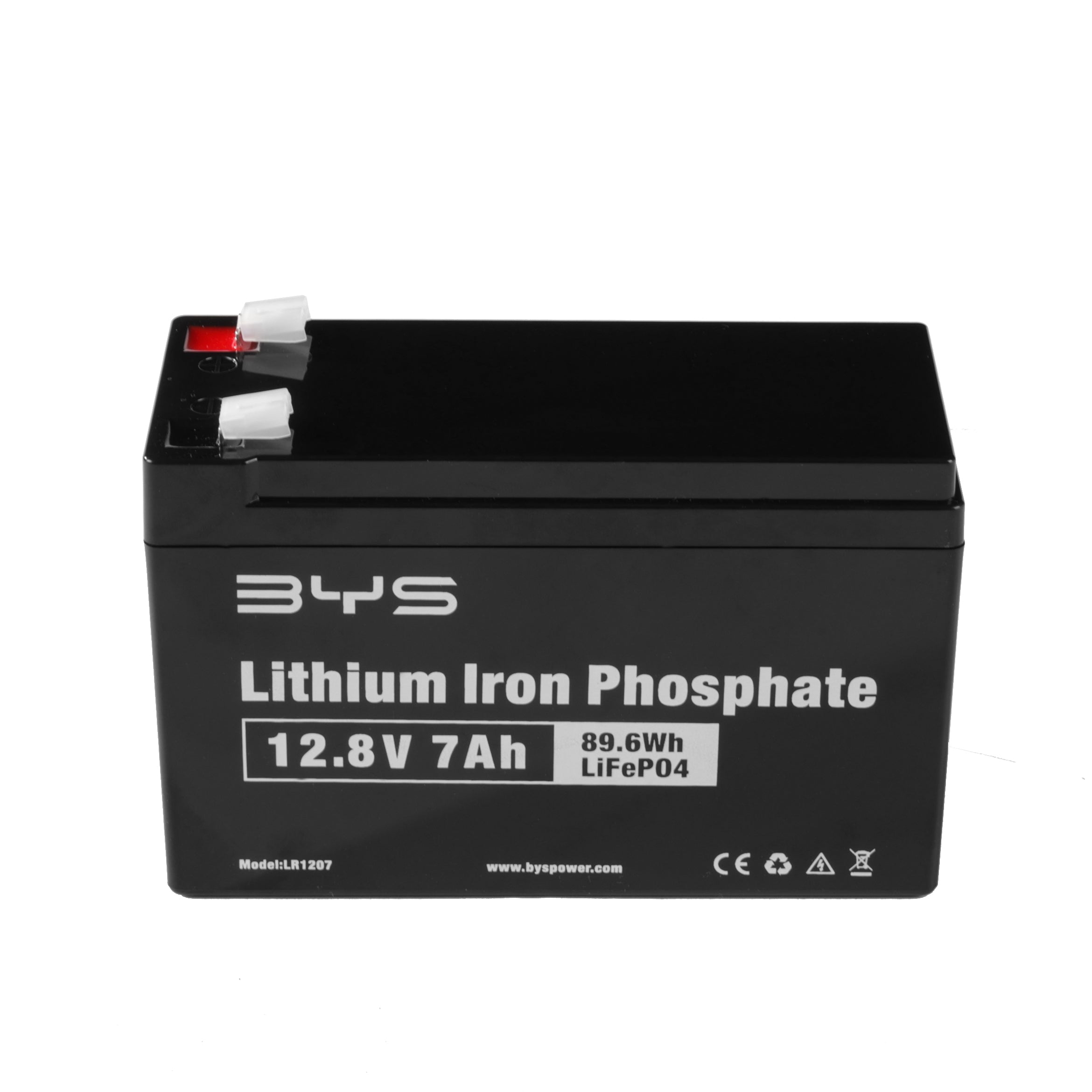 12.8V 7Ah Lithium Iron Phosphate Battery LR1207