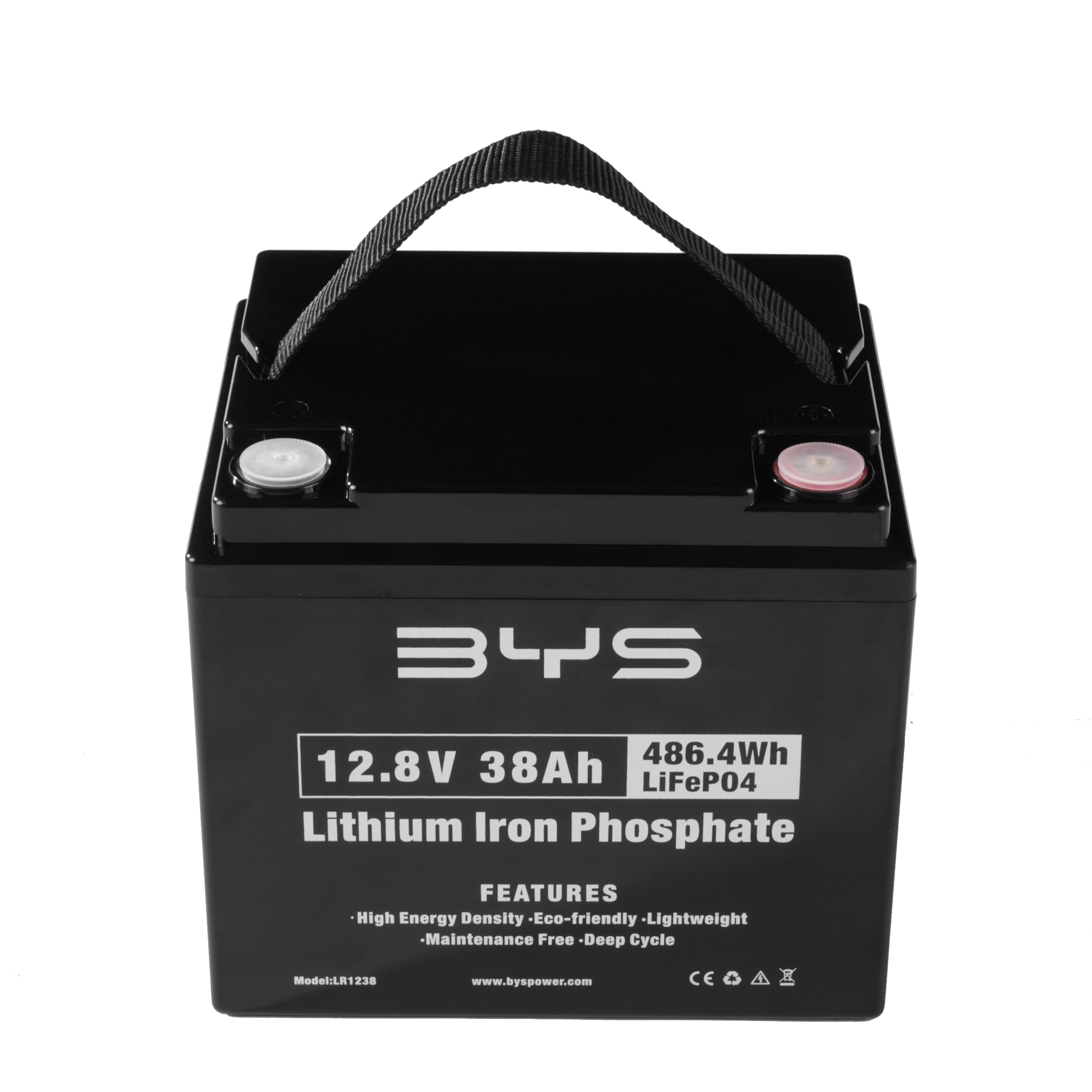 12.8V 38Ah Lithium Iron Phosphate Battery LR1238