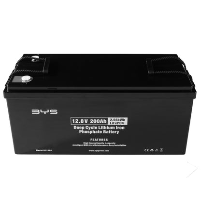 12.8V 200Ah Deep-Cycle Lithium Iron Phosphate Battery R12200